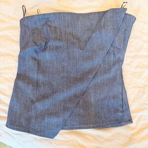 Blue Denim Women's Top